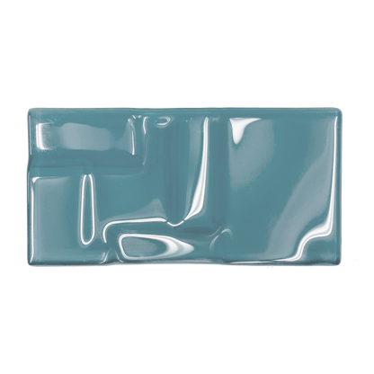 GLASS TILE - Soft Squares-Tile-Bicycle Glass Co-3x6-Denim Blue-Bicycle Glass Co