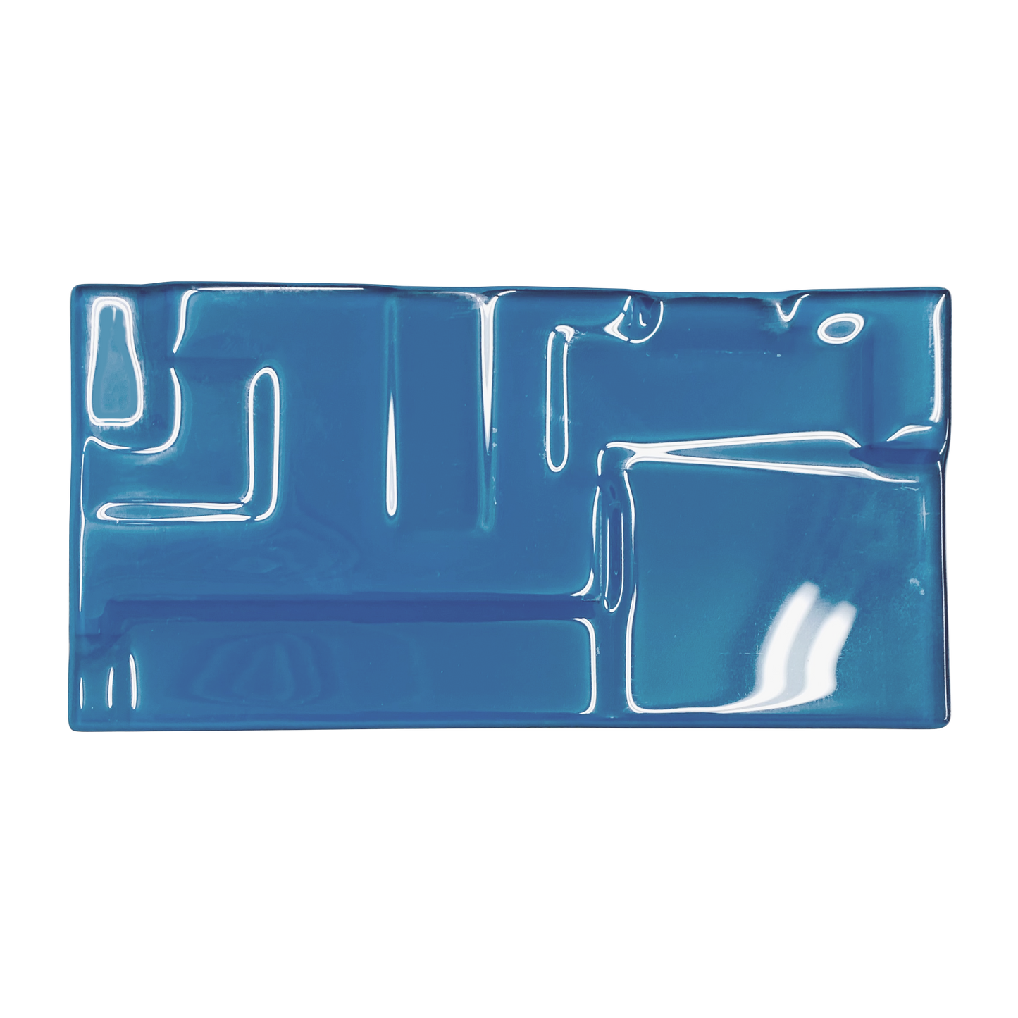 GLASS TILE - Soft Squares-Tile-Bicycle Glass Co-4x8-Marine Blue-Bicycle Glass Co