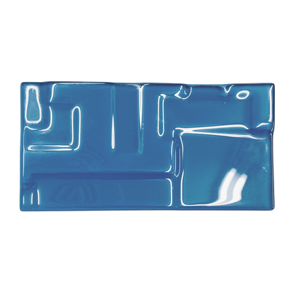 GLASS TILE - Soft Squares-Tile-Bicycle Glass Co-4x8-Marine Blue-Bicycle Glass Co