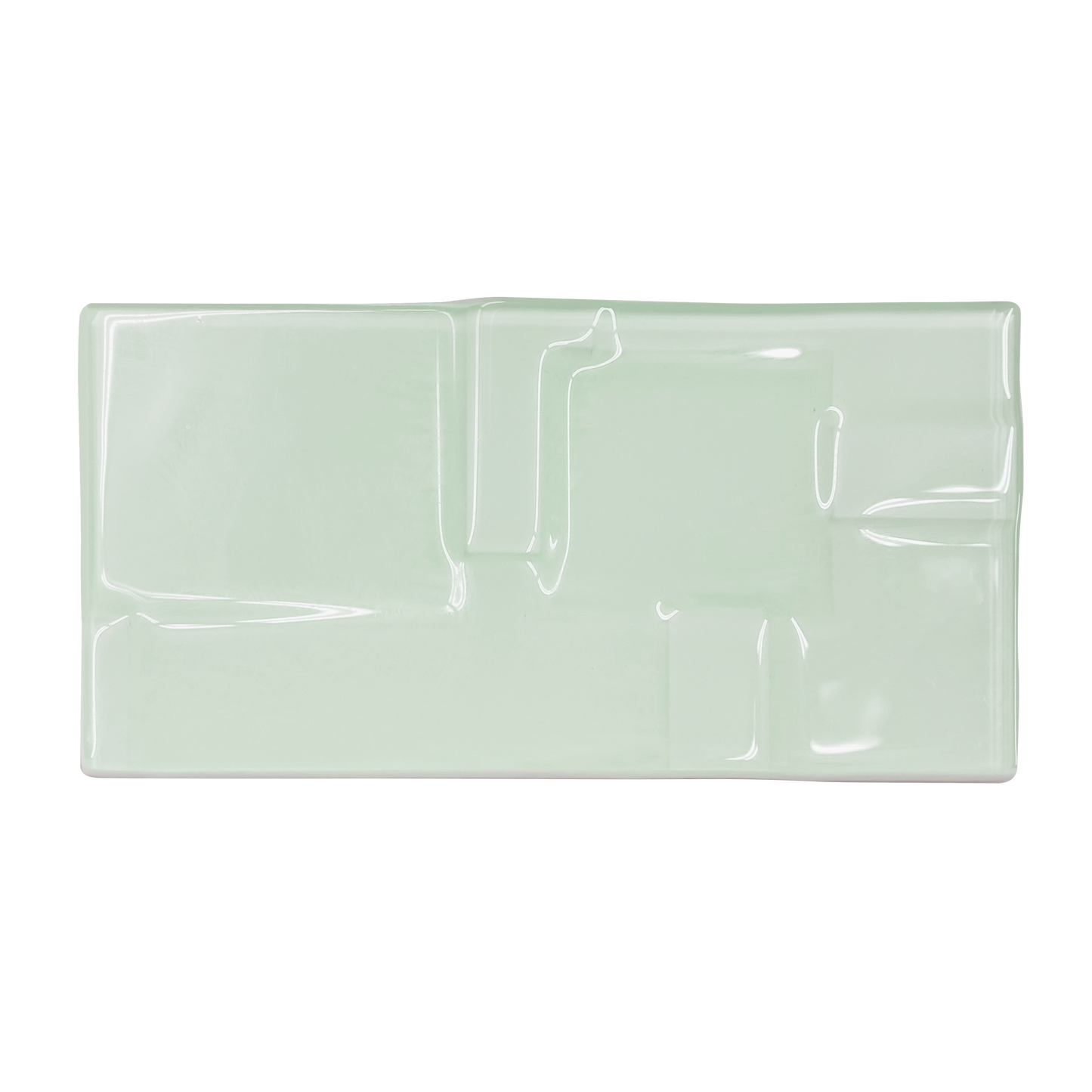 GLASS TILE - Soft Squares-Tile-Bicycle Glass Co-4x8-Sea Green-Bicycle Glass Co
