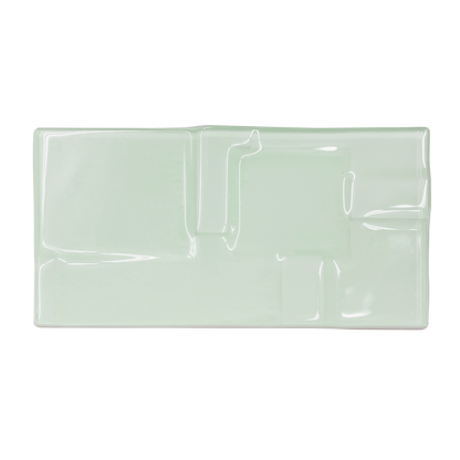 GLASS TILE - Soft Squares-Tile-Bicycle Glass Co-4x8-Sea Green-Bicycle Glass Co