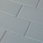 GLASS TILE - Stipple-Tile-Bicycle Glass Co-3x6-Sea Green-Bicycle Glass Co