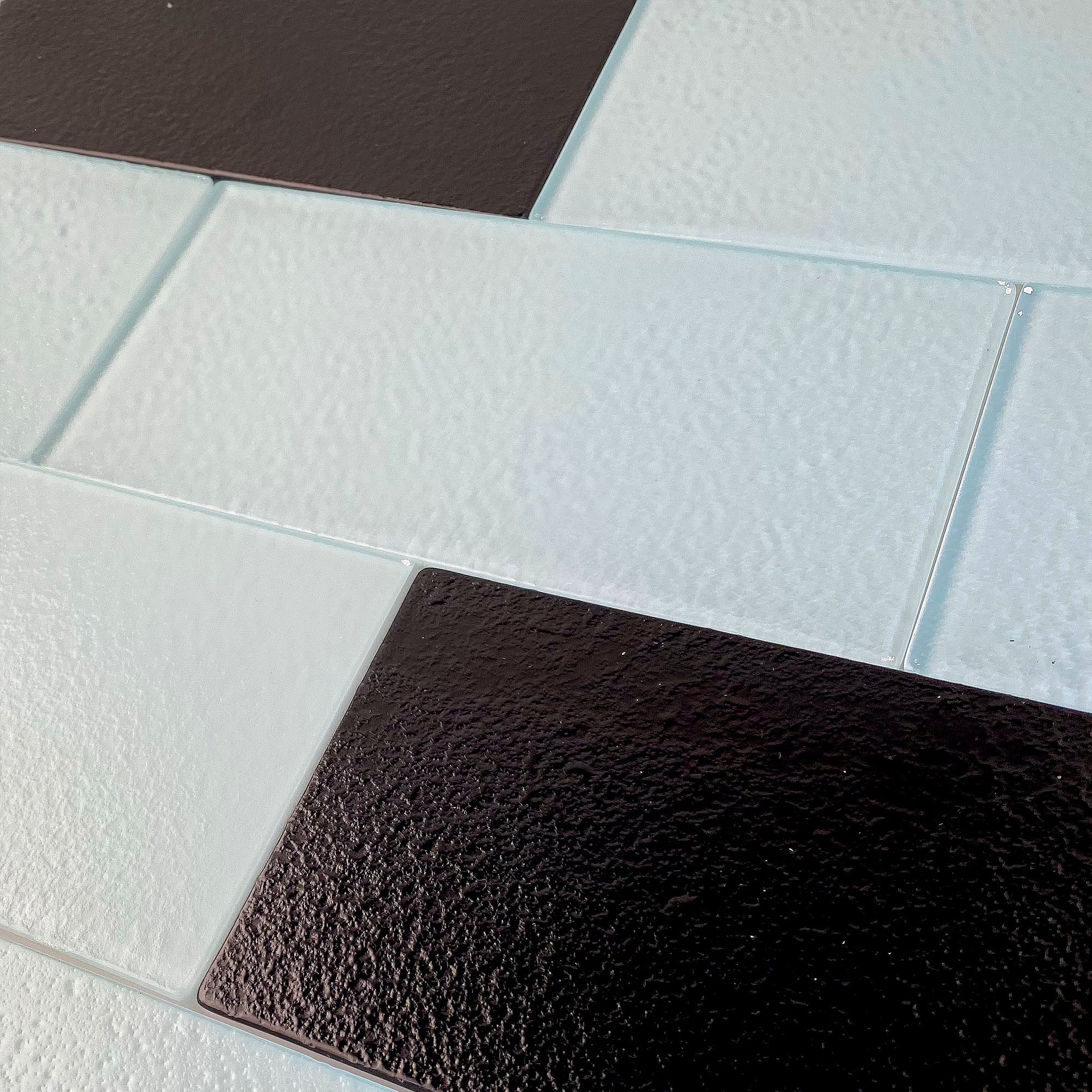 GLASS TILE - Stipple-Tile-Bicycle Glass Co-3x6-Sea Green-Bicycle Glass Co