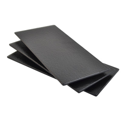 GLASS TILE - Stipple-Tile-Bicycle Glass Co-3x6-Carbon Black-Bicycle Glass Co