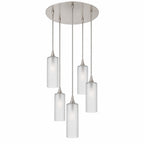 513 5 Pendant Cascade Chandelier