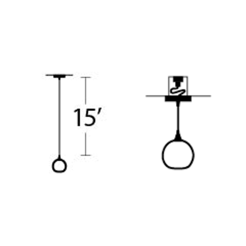 Hanging Hardware Modification-Bicycle Glass Co-20ft Cord Lengthening-Recessed Light Conversion-Flat-Bicycle Glass Co