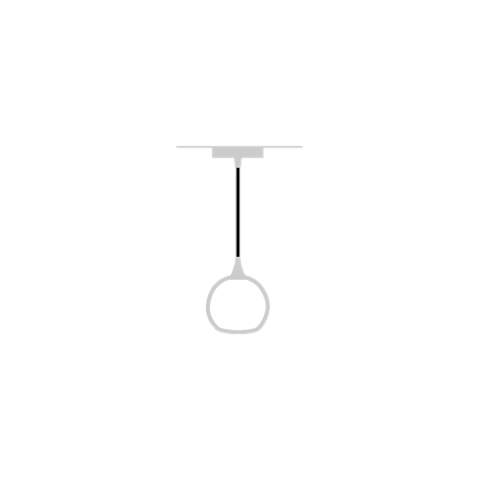 Hanging Hardware Modification-Bicycle Glass Co-4ft Downrod-None-Flat-Bicycle Glass Co