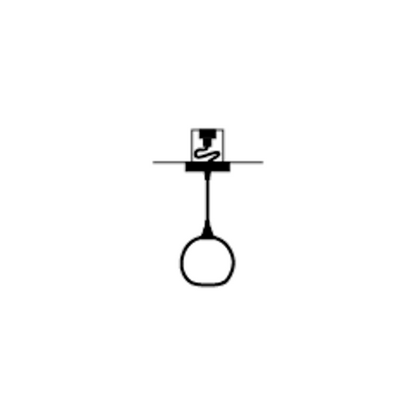 Hanging Hardware Modification-Bicycle Glass Co-4ft Cord-Recessed Light Conversion-Flat-Bicycle Glass Co