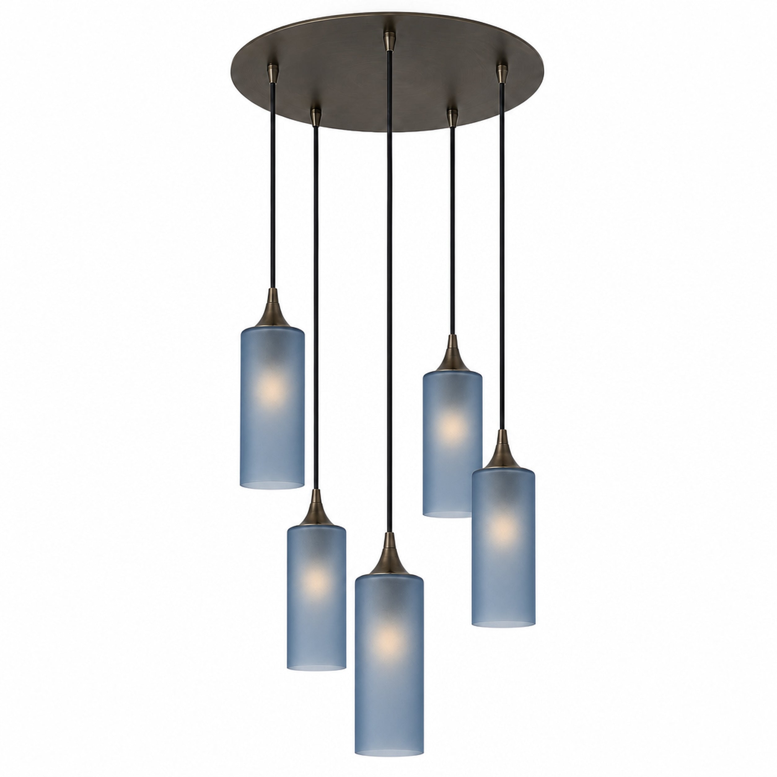 513 5 Pendant Cascade Chandelier