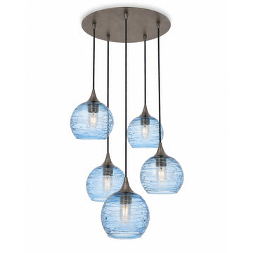 Spun / Steel Blue / Antique Bronze - 4ft Cord