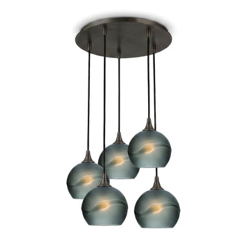 Glacial / Slate Gray / Antique Bronze - 4ft Cord