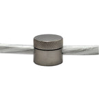 Swag Hanging Hardware Kit-Accessories-Bicycle Glass Co-Brushed Nickel Swag Kit-Bicycle Glass Co