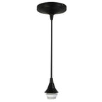 Single Pendant Hardware-Hardware-Bicycle Glass Co-Black-Standard - No Customization-Standard 5ft-Bicycle Glass Co