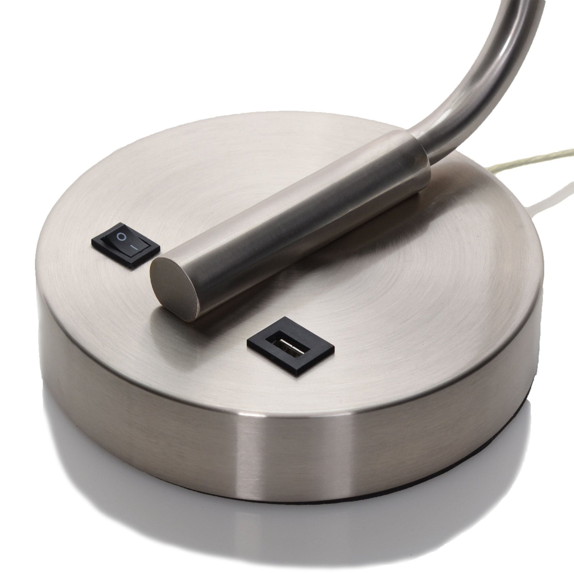 Table Lamp-Hardware-Bicycle Glass Co - Hardware-Brushed Nickel-Bicycle Glass Co