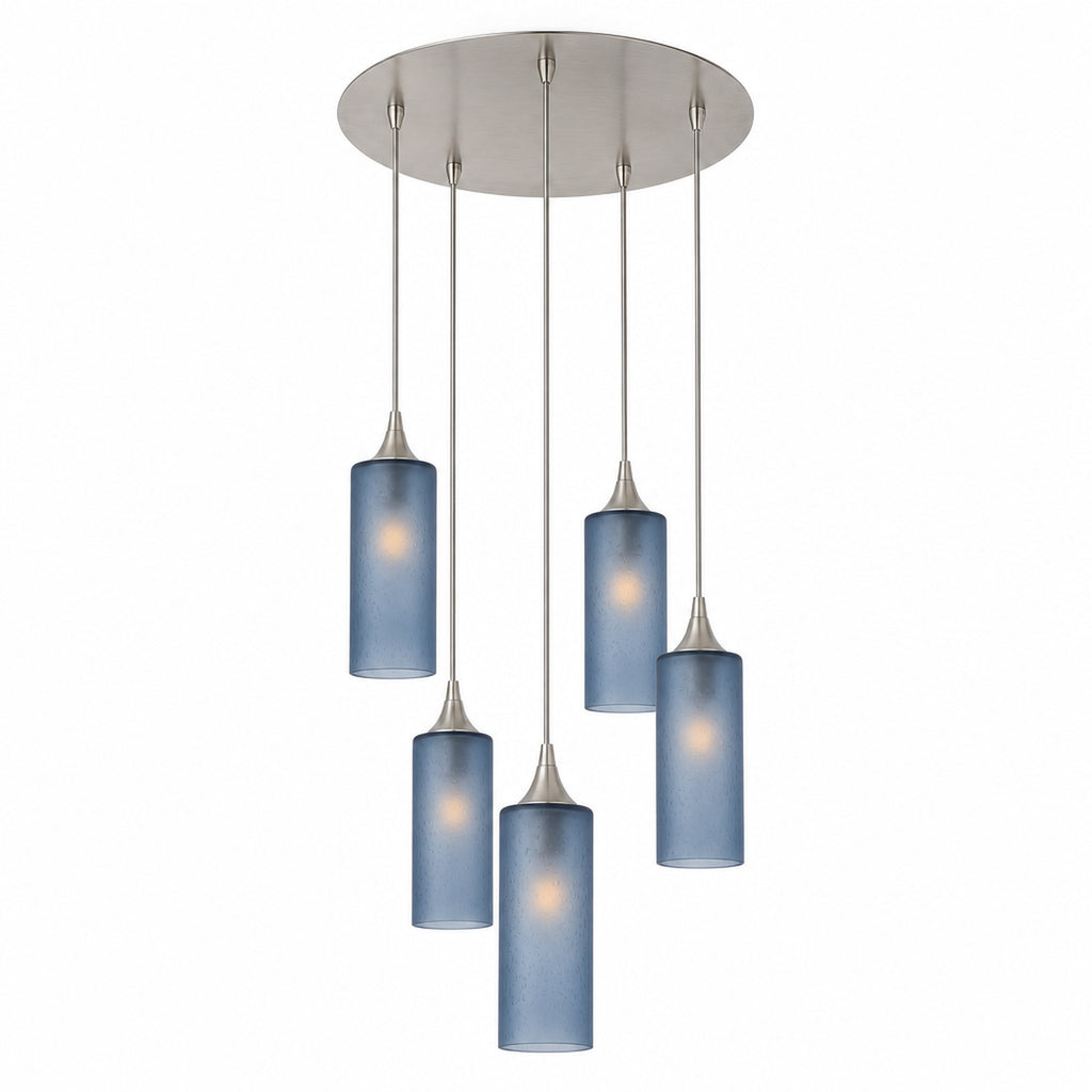 513 5 Pendant Cascade Chandelier