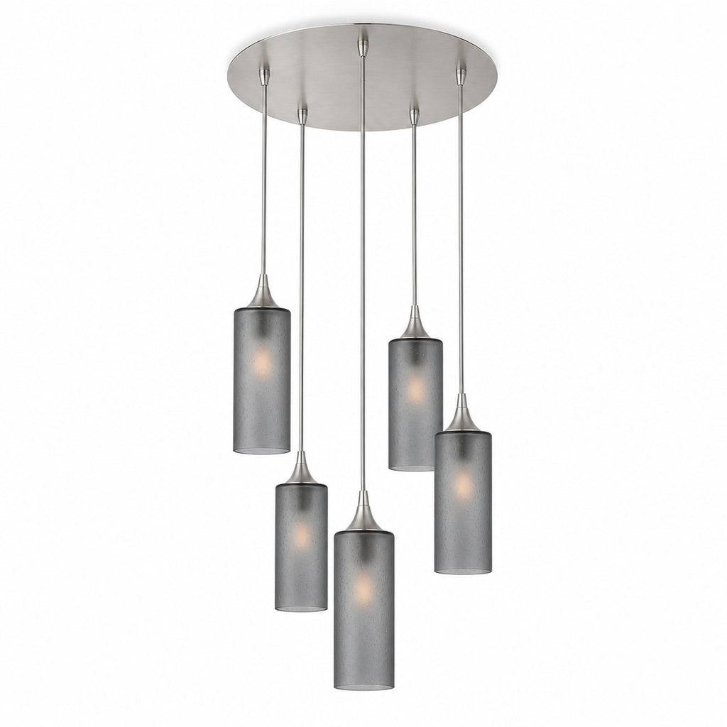 513 5 Pendant Cascade Chandelier