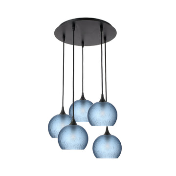 Celestial / Steel Blue / Matte Black - 4ft Cord
