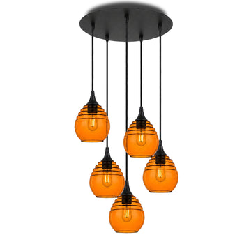 Golden Amber / Matte Black - 4ft Cord