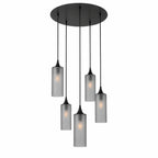 513 5 Pendant Cascade Chandelier