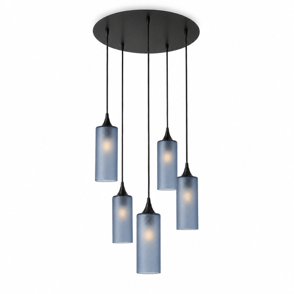 513 5 Pendant Cascade Chandelier