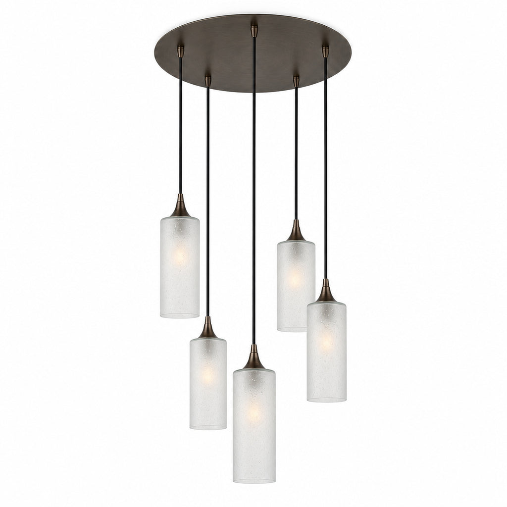 513 5 Pendant Cascade Chandelier